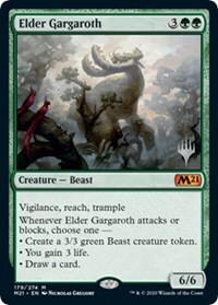 Elder Gargaroth - Foil - Promo Pack